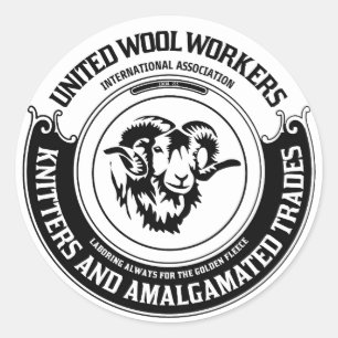 Stickers United Woolworkers
