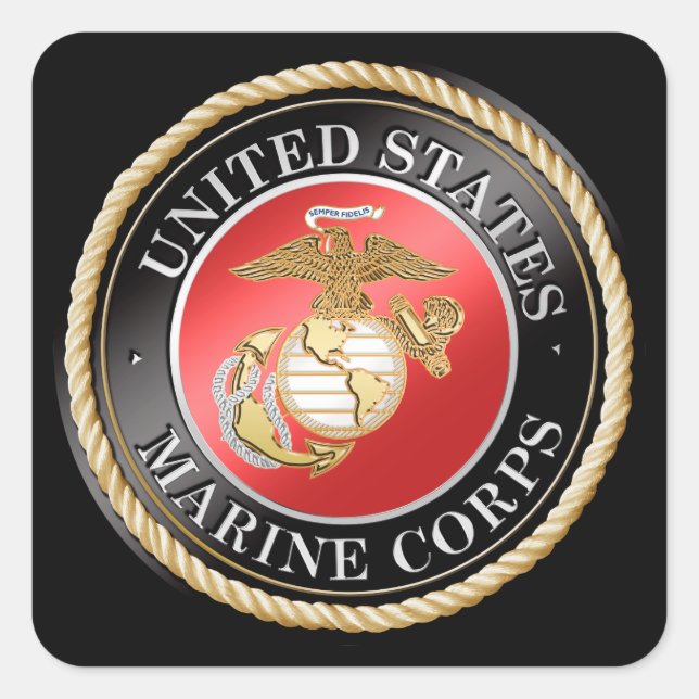 Stickers USMC (Devant)