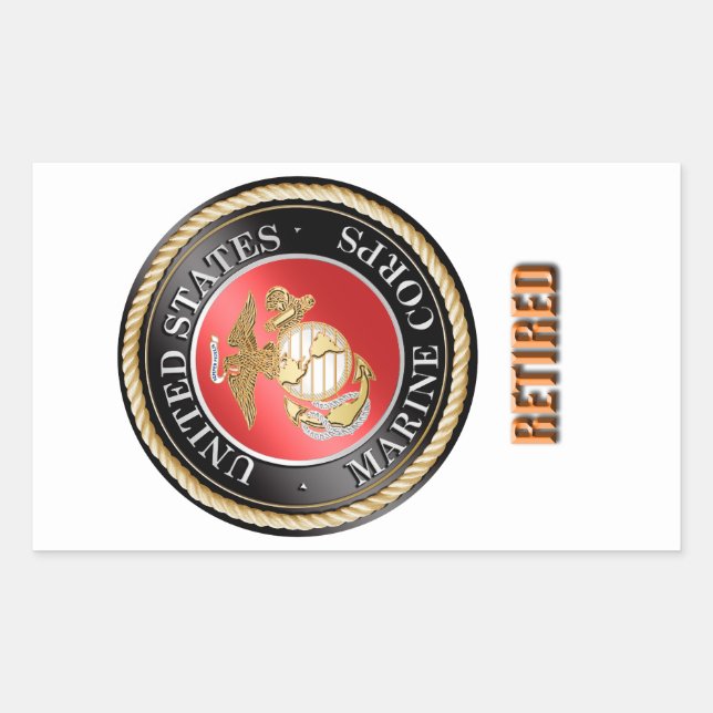 Stickers USMC (Devant)