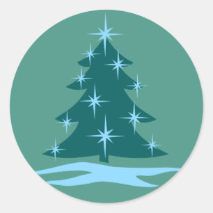 Stickers Vacances amusants Stickers Arbre de Noël
