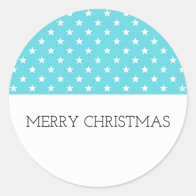 Stickers Vacances Aqua Festive Stars (Devant)