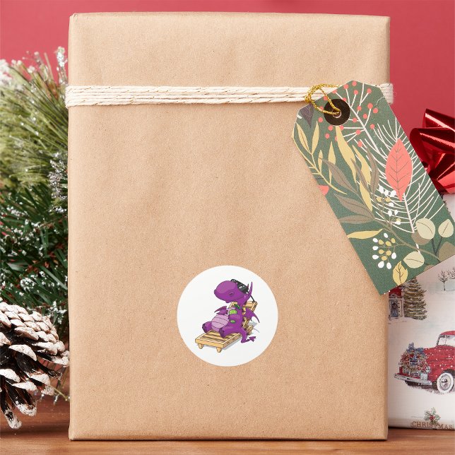 Stickers Vacances Dragon (Créateur téléchargé)