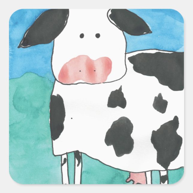 Stickers Vache (Devant)