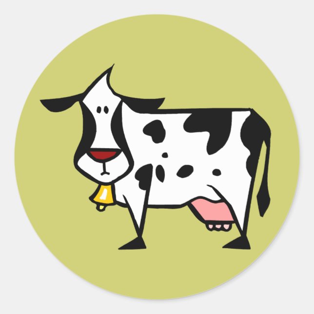 Stickers Vache Laitière (Devant)
