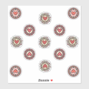 stickers Valentine ai