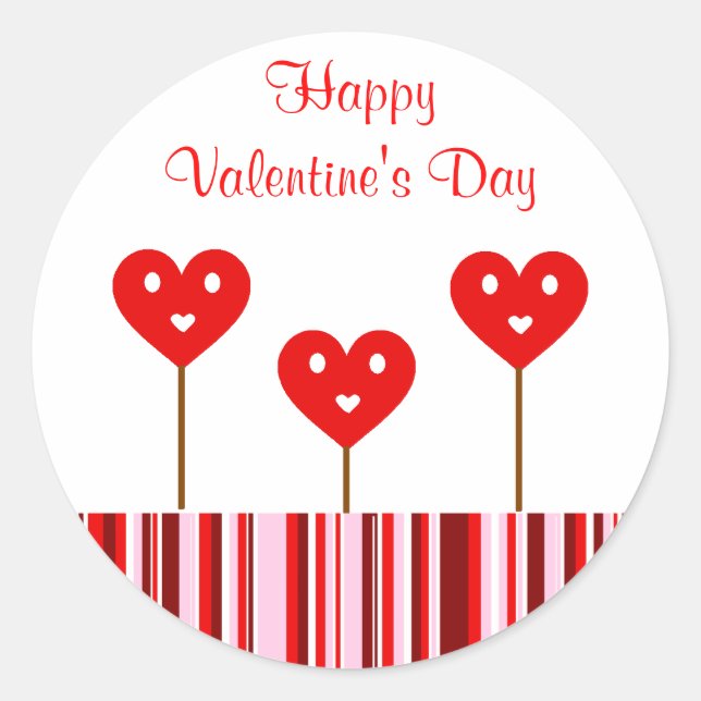 Stickers Valentine Pops (Devant)