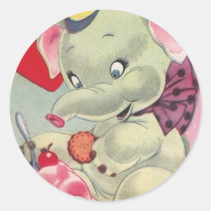 Stickers Valentine vintage