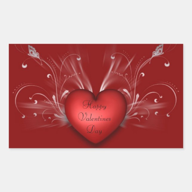 Stickers Valentines/Coeur (Devant)