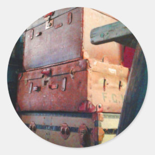 Stickers Valise vintage