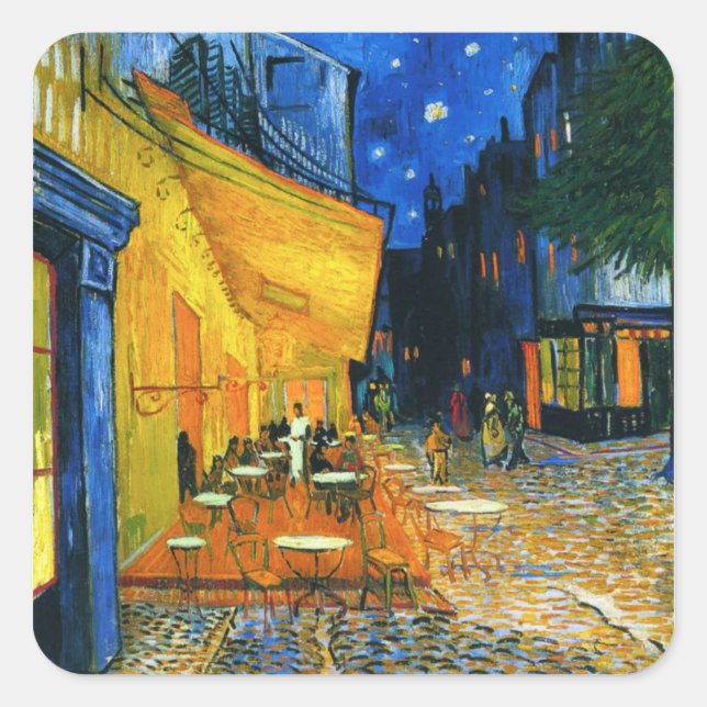 Stickers Van Gogh Café Terrasse (Devant)