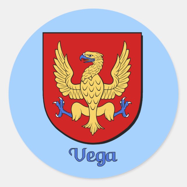 Stickers Vega Family Shield (Devant)