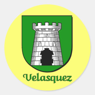 Stickers Velasquez Family Shield