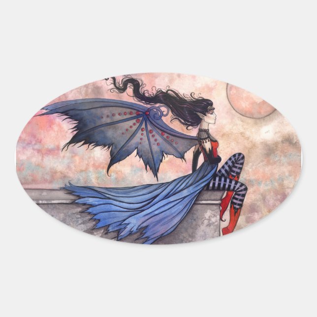 Stickers Vent Gothique Vampire Vent (Devant)