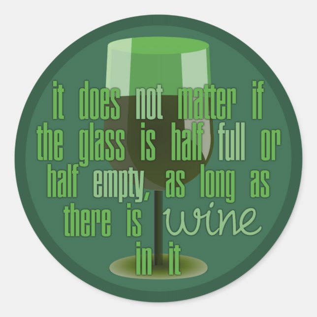 stickers Verre à vin (Devant)