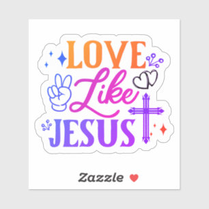 Stickers Verse Bible de l'Amour et de la Foi