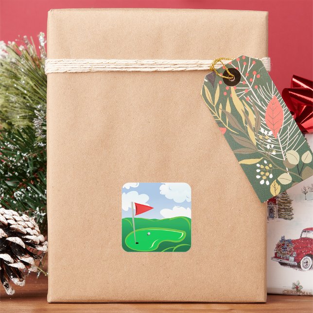 Stickers verts du terrain de golf (Créateur téléchargé)