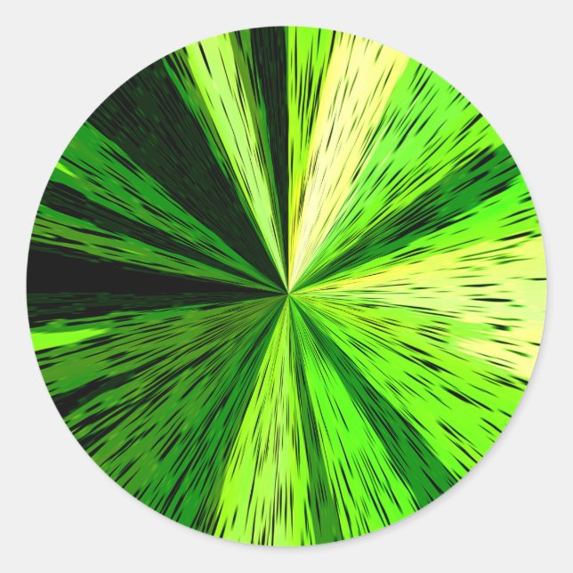 Stickers verts Zoom vert (Devant)