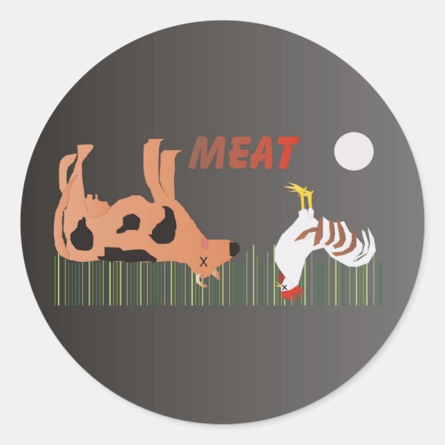 Stickers Viande (Devant)