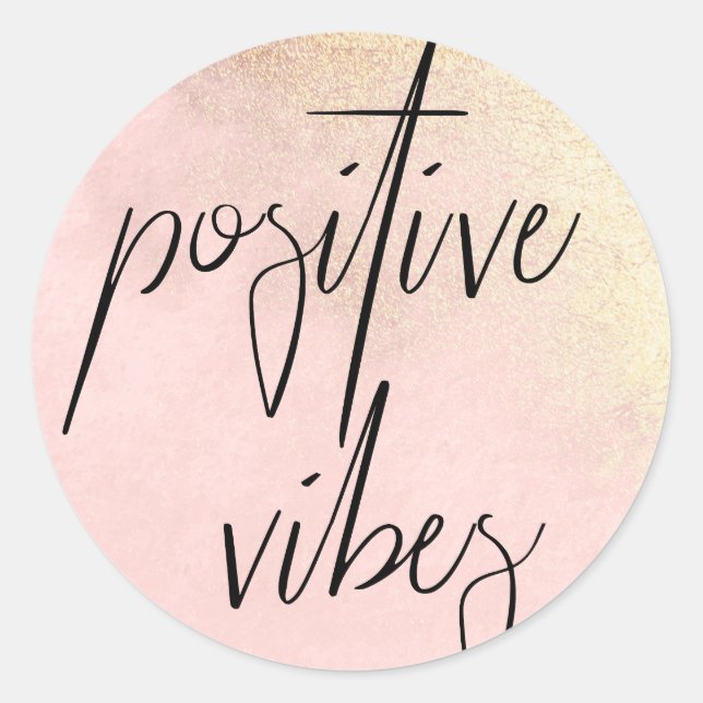Stickers Vibes Positives (Devant)