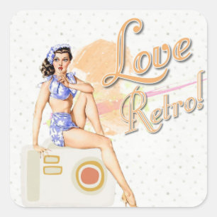 Stickers Vintage rétro