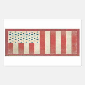Stickers Vintages du drapeau civil américain