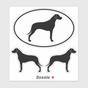 Stickers Vinyl Chien Rhodesian Ridgeback