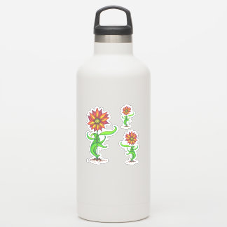 Stickers Vinyl Fleurs stylisées