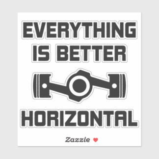 Stickers Vinyl Moteur Boxer Opposé Horizontalement