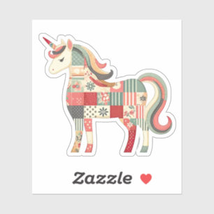 Stickers Vinyl Motif Unicorn