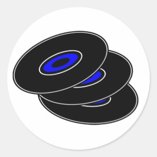 Stickers Vinyl Records