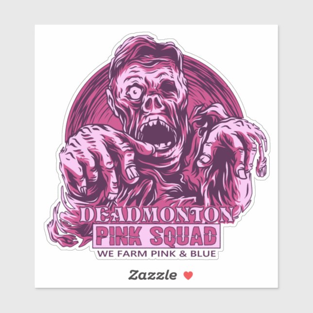 stickers vinyle DEADMONTON (Feuille)