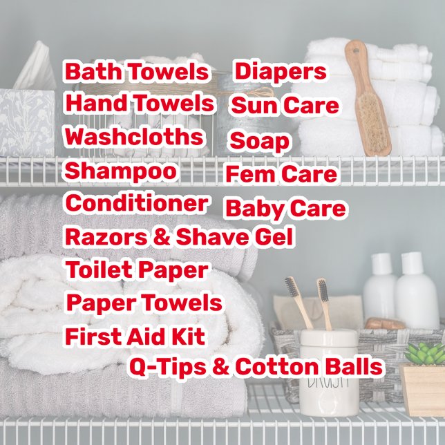 Stickers Vinyle Organisateur De Bain De Famille (Créateur téléchargé)