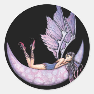 Stickers Violet Fairy par Molly Harrison