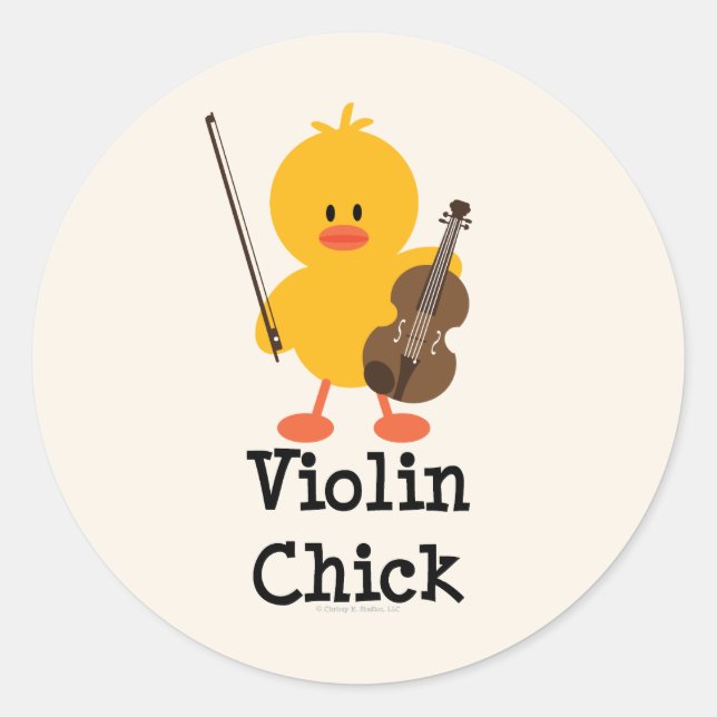 Stickers violon (Devant)
