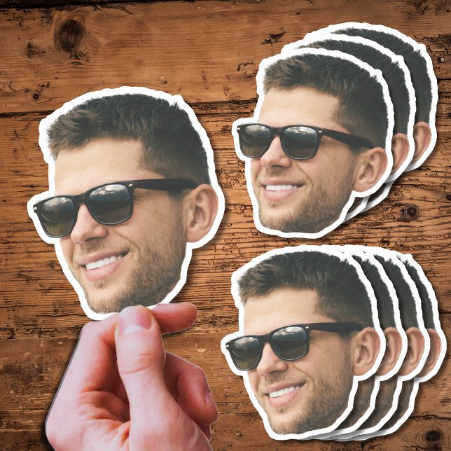 Stickers Visage Confetti Décor Party Bachelorette (Créateur téléchargé)