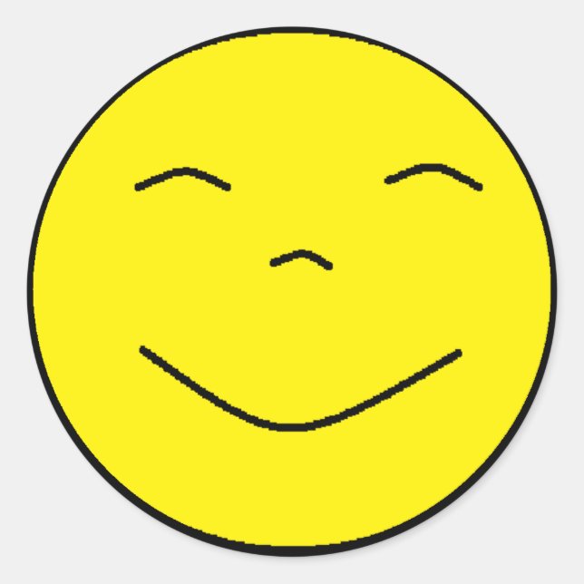 Stickers Visage Jaune (Devant)