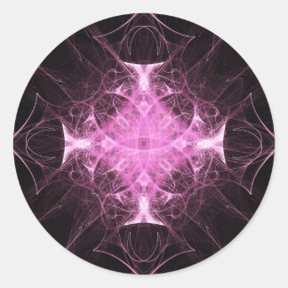 Stickers viscéraux princesse gothique rose