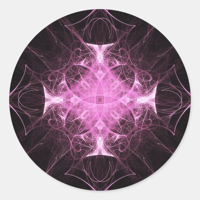 Stickers viscéraux princesse gothique rose (Devant)