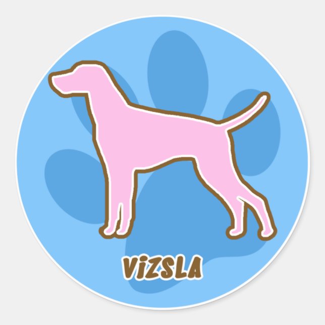 Stickers Vizsla tendance (Devant)