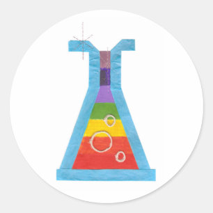 Stickers Volcano Vial