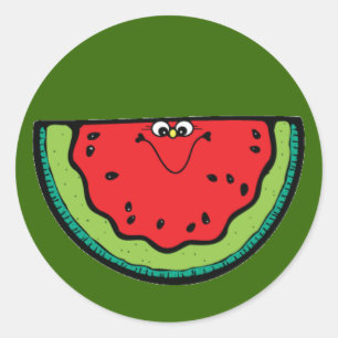 Stickers Watermelon souriant