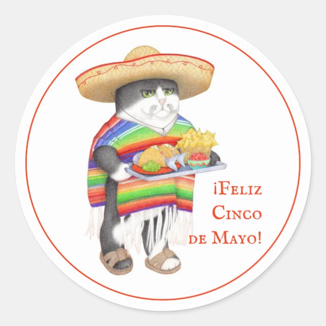 Stickers WENDELITO Cinco de Mayo (Devant)