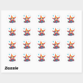 Stickers Whimsical Starfish !