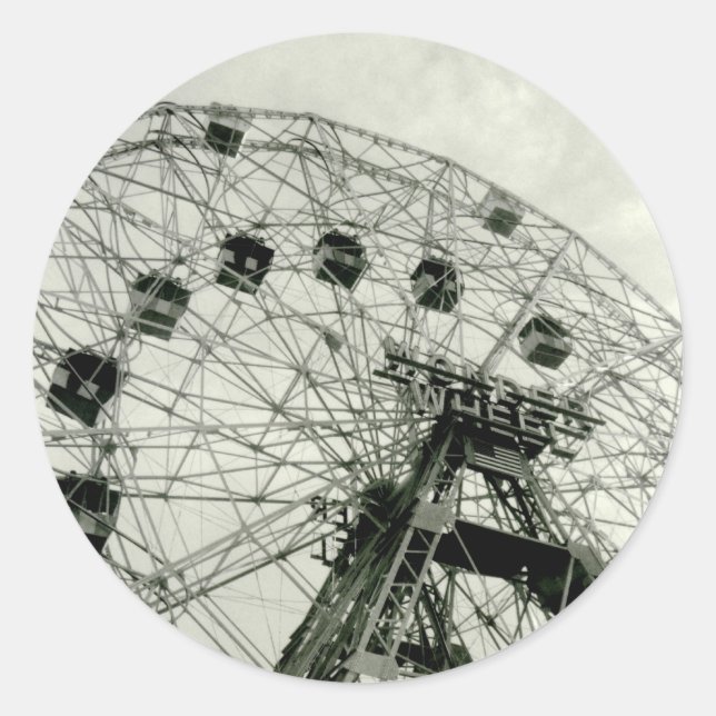 Stickers Wonder Wheel (Devant)
