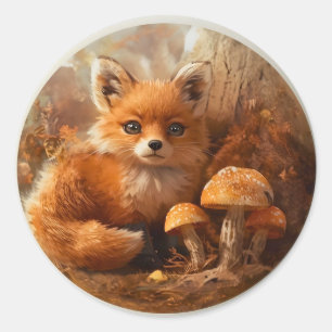 Stickers Woodland Friends - Mignonne Forest Animal