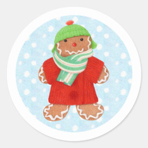 Stickers WOOLIE GINGERPREAD petits ronds
