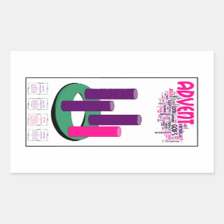 Stickers Wreath de l'Avent : Parfait pour les étud