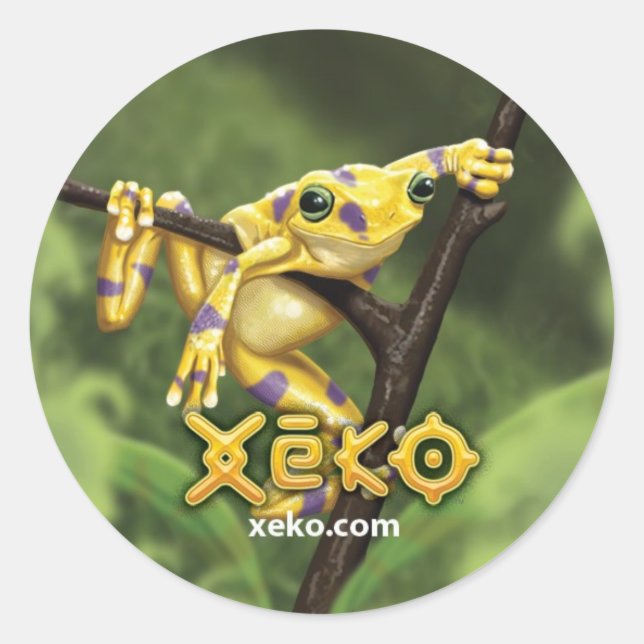 Stickers Xeko Golden Frog (Devant)