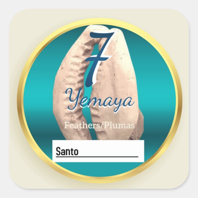 stickers Yemaya Ebo (Devant)