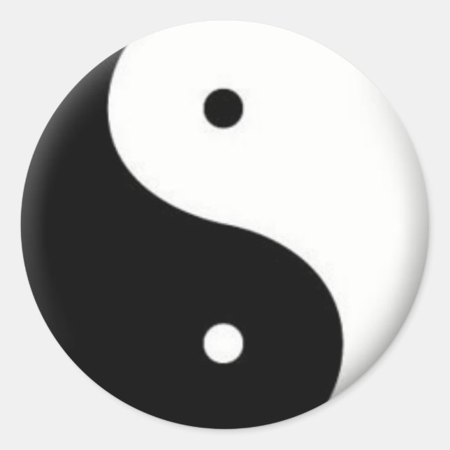 Stickers Yin-Yang (Devant)